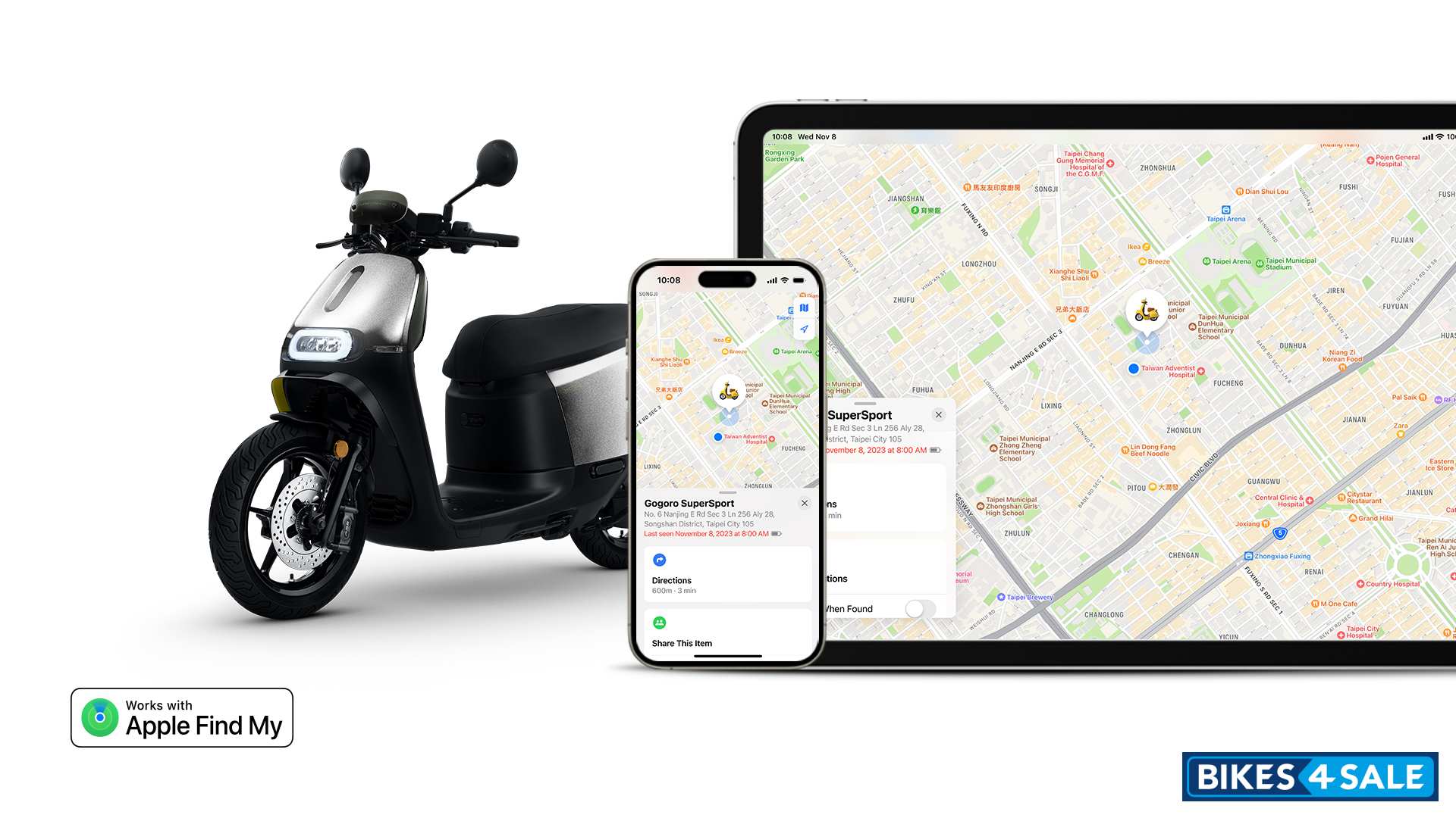 Gogoro Apple Wallet Integration Location
