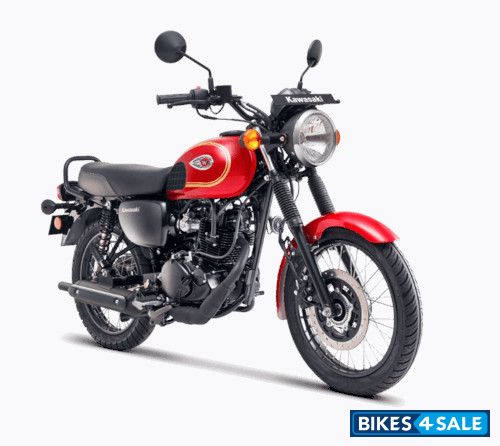 Kawasaki W175 Candy Persimmon Red