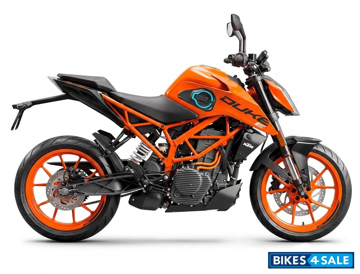 KTM E-Duke electric streetfighter motorcycle concept with aggressive performance-focused styling