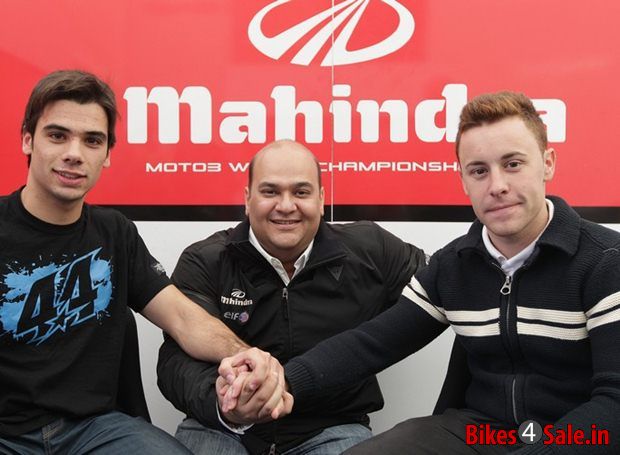 Miguel Oliveira and Efren Vasquez Mahindra Racing Moto3 Riders