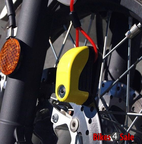 Motorcycle Alarm Disc Lock