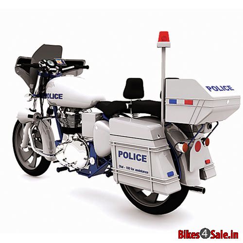 Mumbai Police Patrol Bike