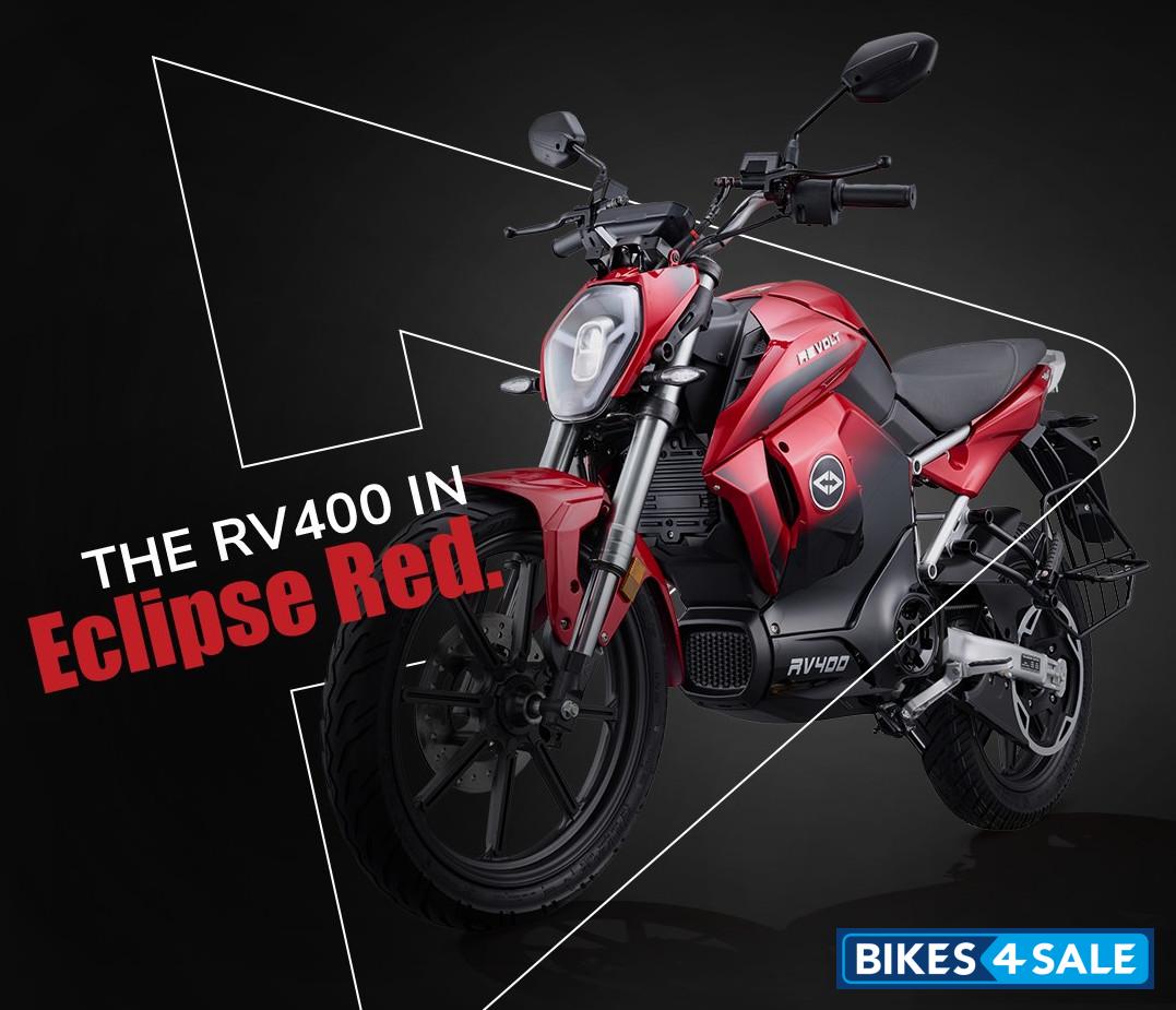 Revolt Rv400 Eclipse Red Launched