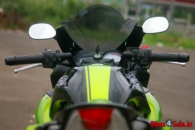 TVS Apche RTR 160 modified in Indonesia