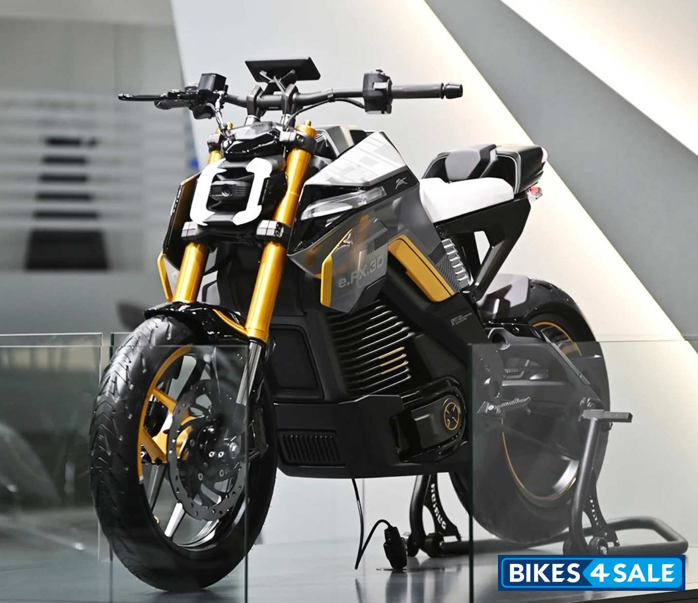 TVS eFX 3O concept electric motorcycle expected for India with futuristic naked street bike design