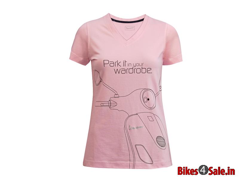 Vespa India Merchandise Women T-Shirt