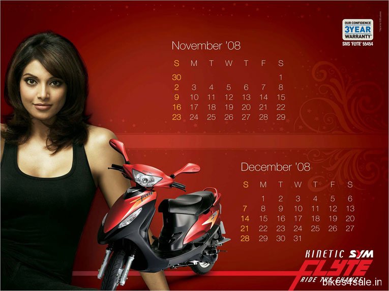 Bipasha Flyte Calendar