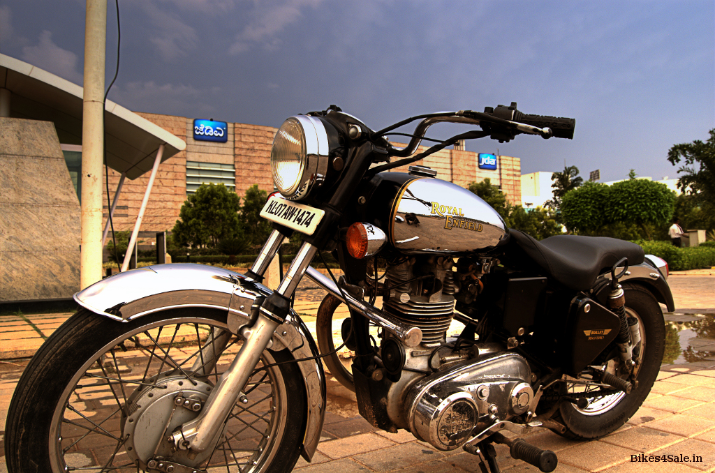 Modified Royal Enfield Bullet