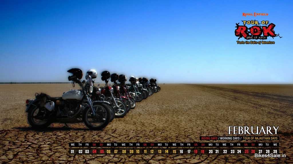 Royal Enfield Calendar February 2012