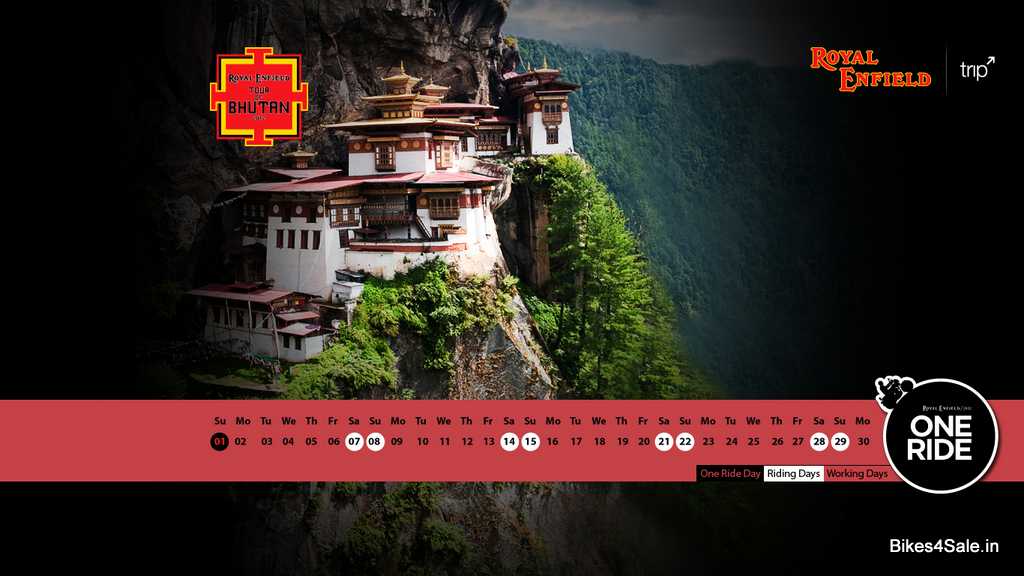 Royal Enfield Calendar April 2012