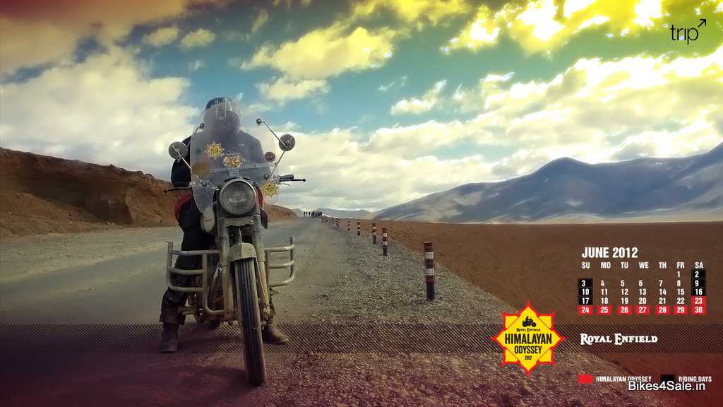 Royal Enfield Calendar June 2012