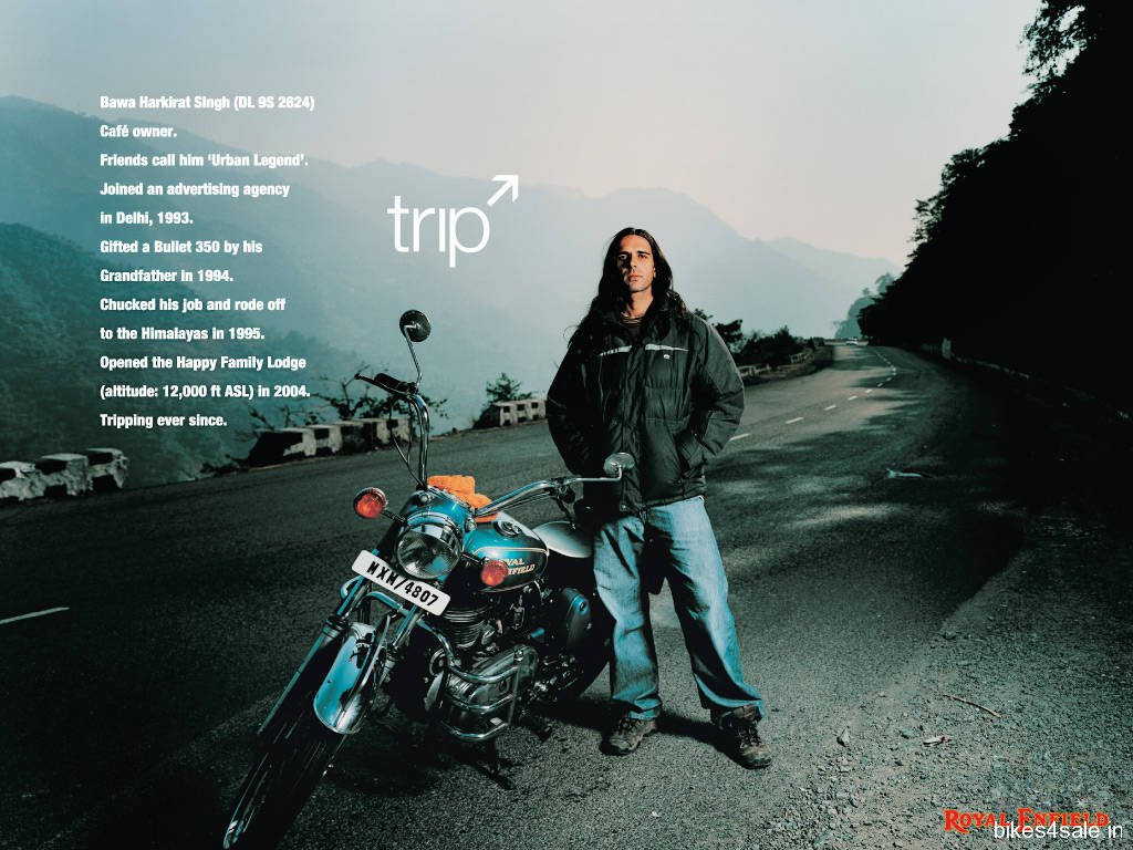 Royal Enfield Trip Campaign Wallpaper