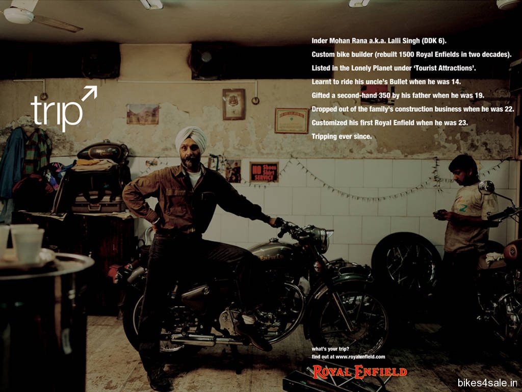 Royal Enfield Trip Campaign Wallpaper