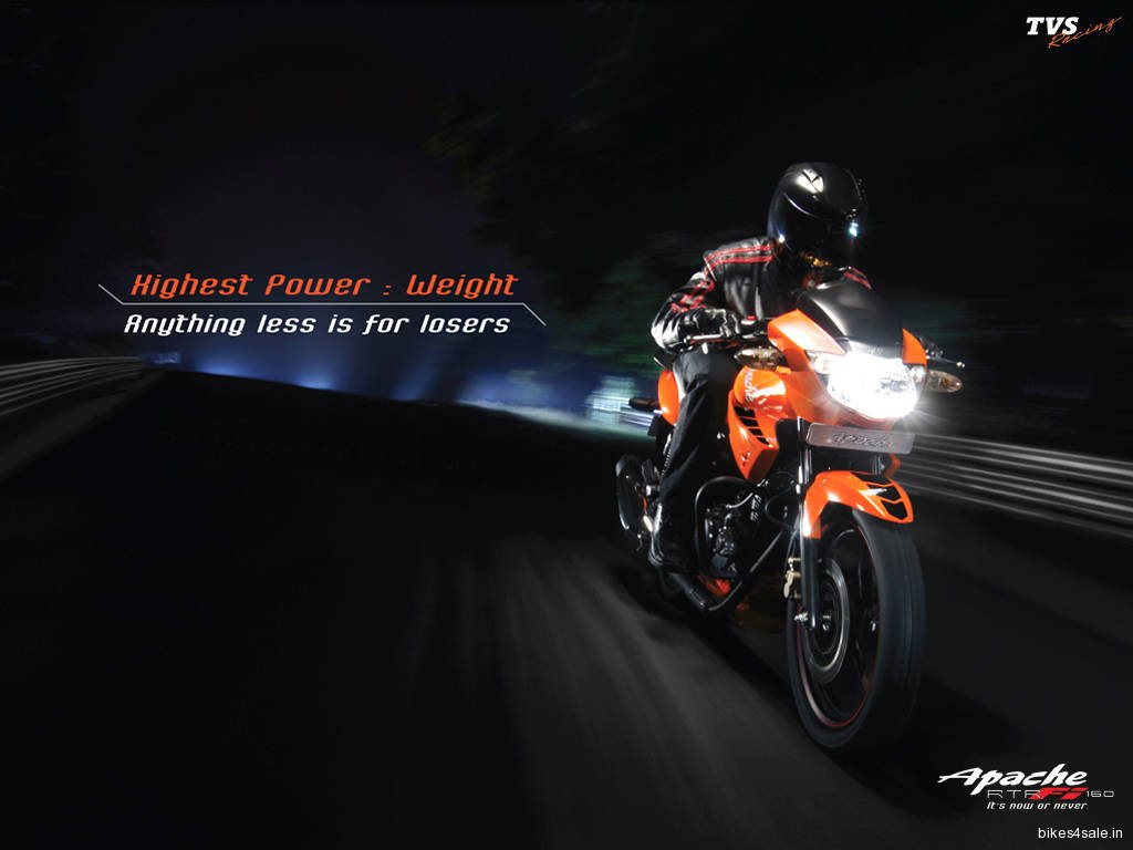 TVS Apache RTR EFI Wallpaper