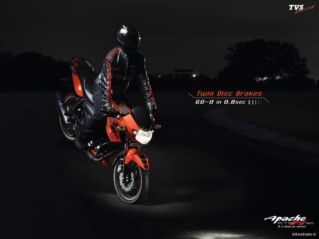 TVS Apache RTR EFI Wallpaper