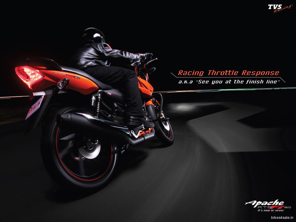 TVS Apache RTR EFI Wallpaper