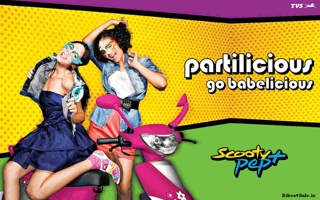 Scooty Pep+ Wallpaper