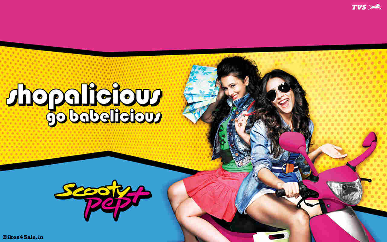 Scooty Pep+ Wallpaper